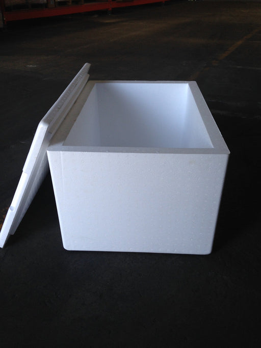 ProPak Insulated Styrofoam Container 8x6x7 inside with Shipping Box & 3  icepacks